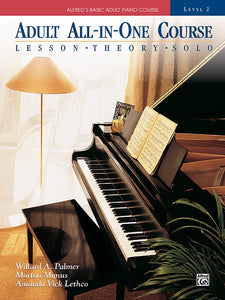 Alfred's Basic Adult Piano Course Adult All in One Course Level 2