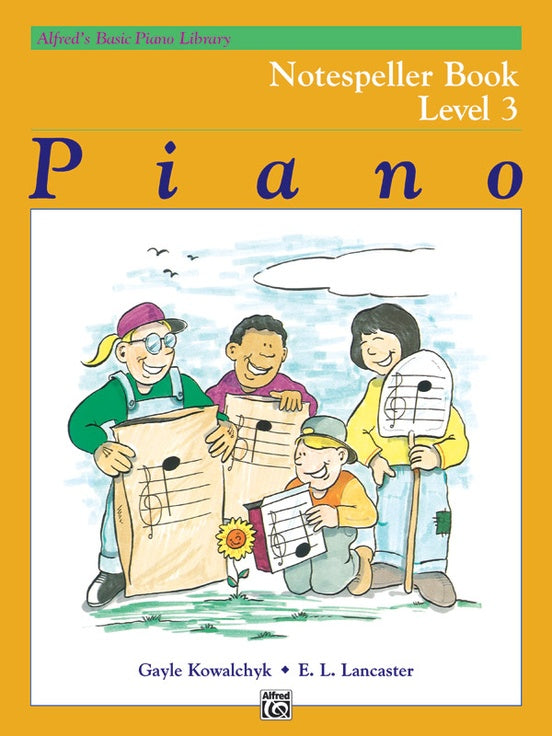 Alfred's Basic Piano Library Notespeller Book Level 3