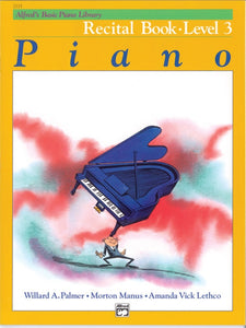 Alfred's Basic Piano Library Recital Book Level 3