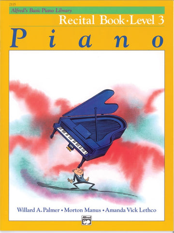 Alfred's Basic Piano Library Recital Book Level 3