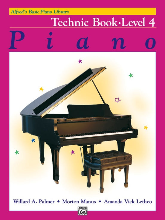 Alfred's Basic Piano Library Technic Book Level 4