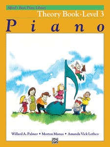 Alfred's Basic Piano Library Theory Book Level 3