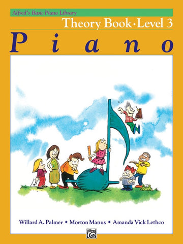 Alfred's Basic Piano Library Theory Book Level 3