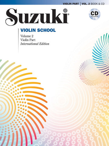 Suzuki Violin School Volume 2 Violin Part with CD