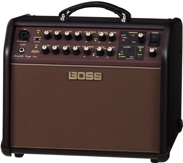 Boss Acoustic Singer Live 60-watt Bi-amp Acoustic Combo with FX