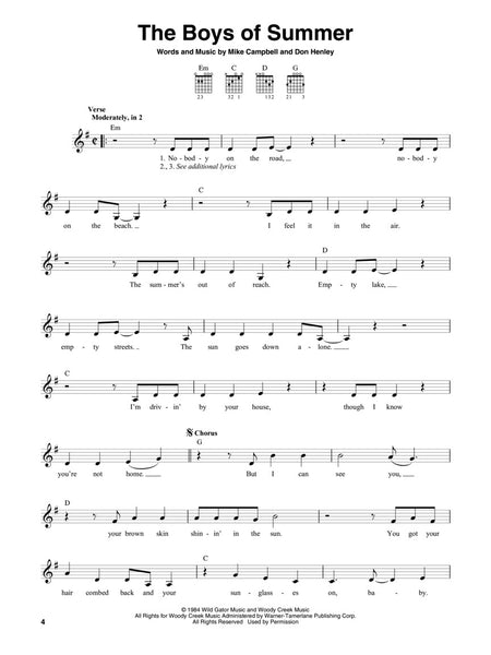 Hal Leonard 4 Chord Songbook Volume 1