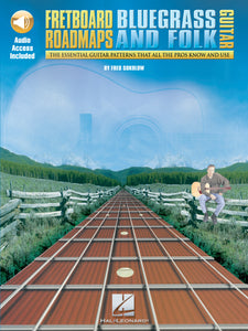 Hal Leonard FRETBOARD ROADMAPS – BLUEGRASS AND FOLK GUITAR
