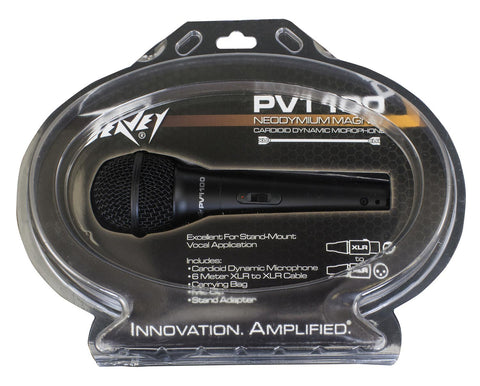 Peavey PV®i 100 XLR Dynamic Cardioid Microphone with XLR Cable