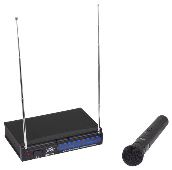 Peavey PV-1 V1 HH VHF Handheld Wireless System 198.950MHZ