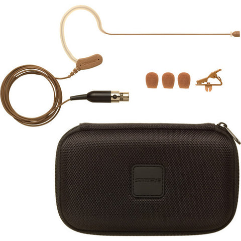 Shure MX153 Earset Headworn Microphone (Cocoa)