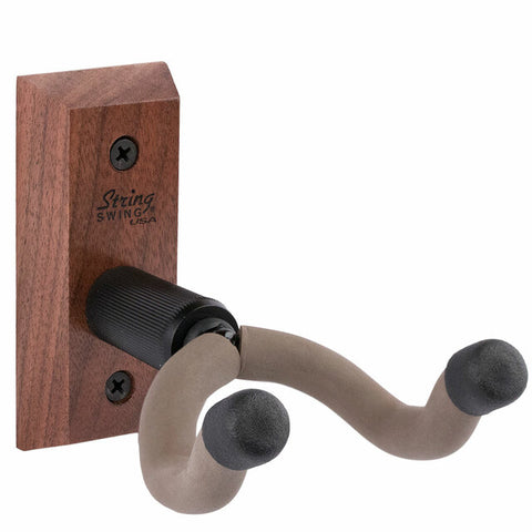 String Swing CC01KOAK Home and Studio Guitar Keeper Wall Mount