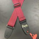 M8POLY-BURGUNDY Pop's Logo Strap