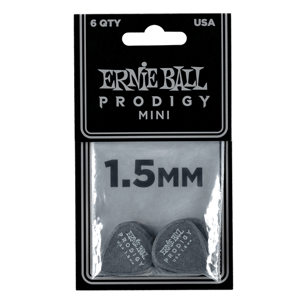 Ernie Ball 9200 Prodigy Mini 1.5mm 6 Pick Pack