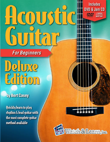 Watch & Learn Acoustic Guitar for Beginners Deluxe Edition