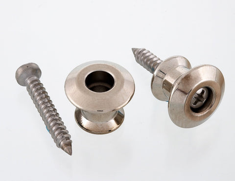 Allparts AP-6582-001 DUNLOP® STRAP BUTTONS Nickel