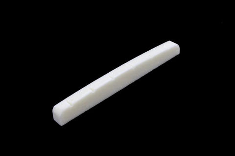 Allparts BN-0251-000 Bone Nut w/Flat Bottom Slotted Bleached