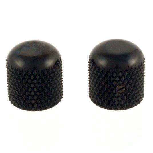 Allparts MK-0110-003 METAL DOME KNOBS Black