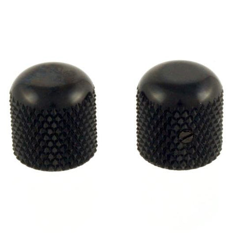 Allparts MK-0110-003 METAL DOME KNOBS Black