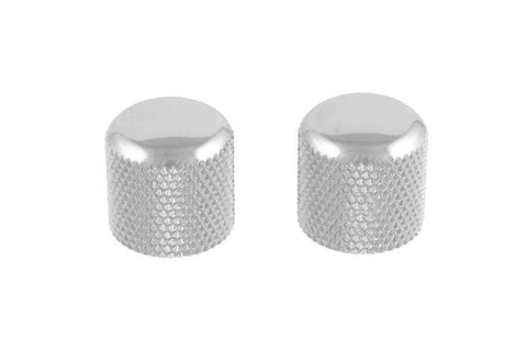 Allparts MK-3300-010 PUSH-ON METAL DOME KNOBS Chrome