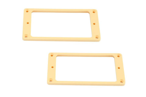 Allparts PC-0743-028 SLANTED HUMBUCKING PICKUP RING SET Cream