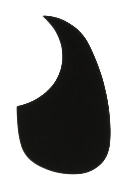 Allparts PG-0090-023 THIN ACOUSTIC PICKGUARD WITH ADHESIVE BACKING Black