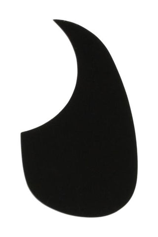 Allparts PG-0090-023 THIN ACOUSTIC PICKGUARD WITH ADHESIVE BACKING Black