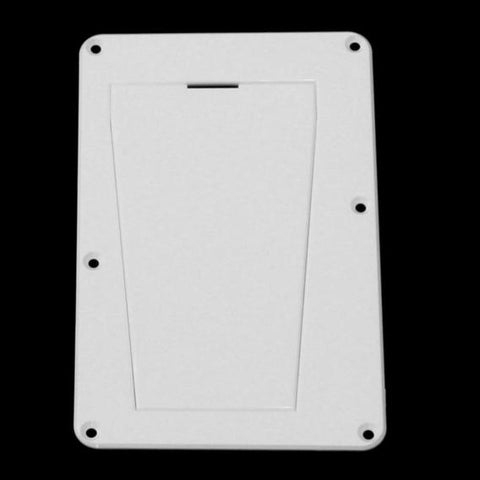 Allparts PG-0548-025 TREMOLO SPRING COVER WITH ACCESS PANEL White
