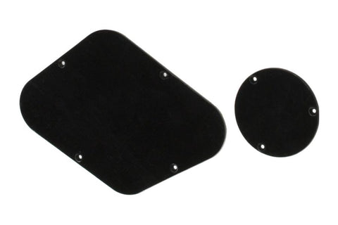 Allparts PG-0814-023 BACKPLATES AND COVER FOR GIBSON® LES PAUL® Black