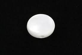 Allparts TK-7710-025 PLASTIC MELT-ON OVAL BUTTON SET WHITE