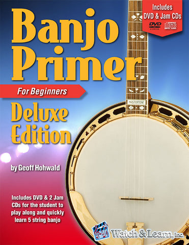 Watch & Learn Banjo Primer for Beginners Deluxe Edition