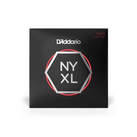 D'Addario 10-52 Light Top/Heavy Bottom, NYXL Electric Guitar Strings NYXL1052