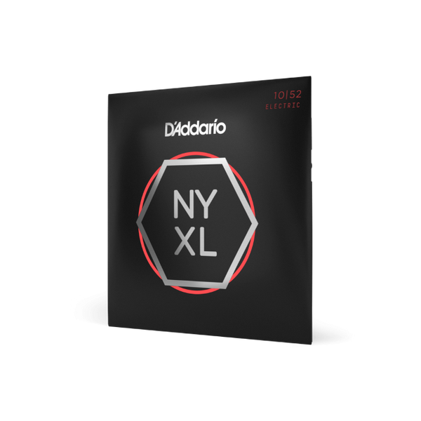 D'Addario 10-52 Light Top/Heavy Bottom, NYXL Electric Guitar Strings NYXL1052