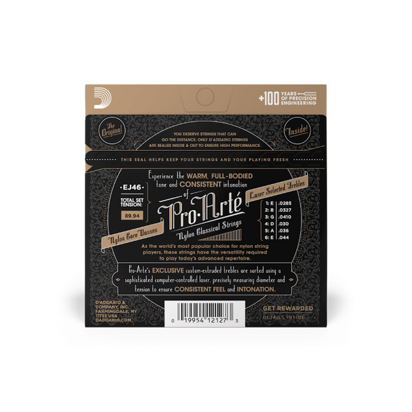 D'Addario Hard Tension, Pro-Arté Nylon EJ46