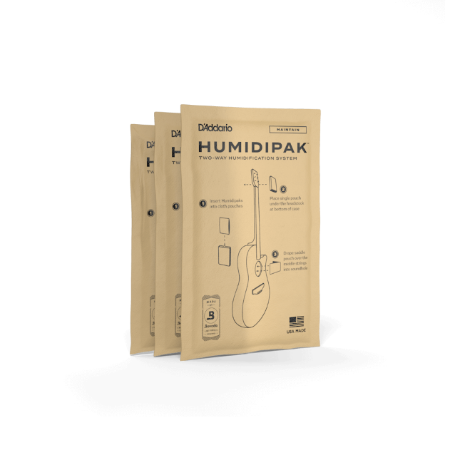 D'Addario Humidipak Replacement Packets 3 Pack PW-HPRP-03