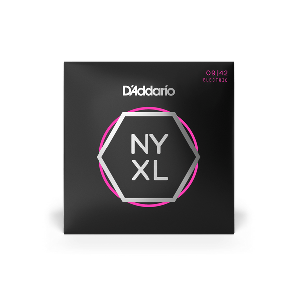 D'Addario NYXL0942 Nickel Wound Electric Guitar Strings, Super Light Gauge 09-42