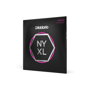 D'Addario NYXL0942 Nickel Wound Electric Guitar Strings, Super Light Gauge 09-42