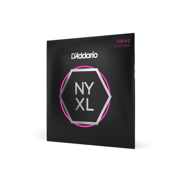 D'Addario NYXL0942 Nickel Wound Electric Guitar Strings, Super Light Gauge 09-42