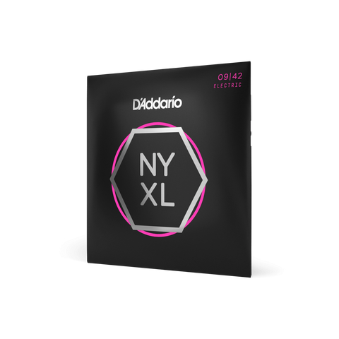 D'Addario NYXL0942 Nickel Wound Electric Guitar Strings, Super Light Gauge 09-42