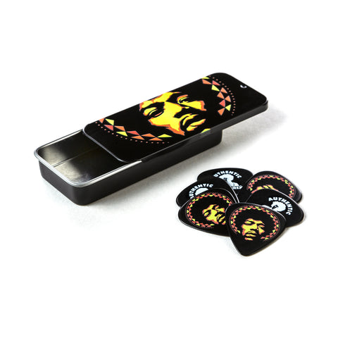 Dunlop JIMI HENDRIX AURA MANDALA PICK TIN JHPT16H