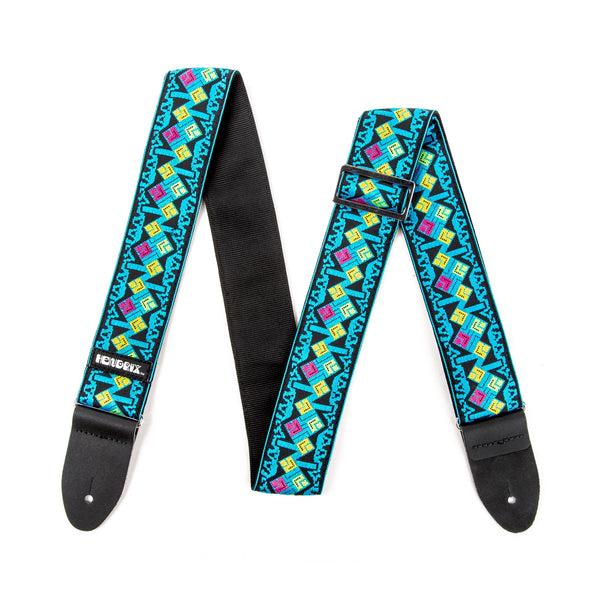 Dunlop JIMI HENDRIX LIVE IN MAUI BLUE DIAMONDS STRAP JH14