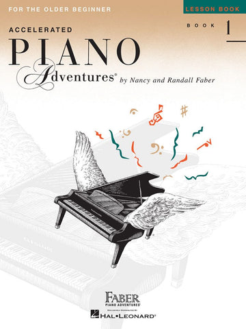 Faber & Faber Accelerated Piano Adventures for the Older Beginner Lesson Book 1
