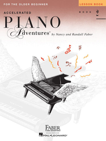 Faber & Faber Accelerated Piano Adventures for the Older Beginner Lesson Book 2
