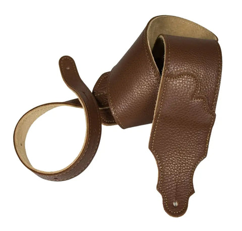 Franklin Straps 3" Original Glove Leather Guitar Strap Caramel FSW-CA-G