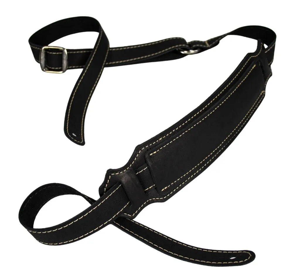 Franklin Vintage Guitar Strap Black V1-BK-N 