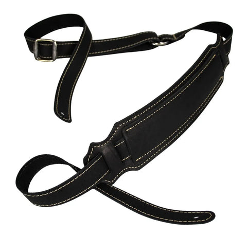 Franklin Vintage Guitar Strap Black V1-BK-N 