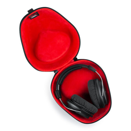 Gator G-HEADPHONE-CASE Molded Case For Folding & Non-Folding Headphones – Black Color