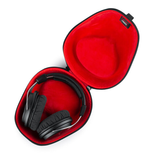 Gator G-HEADPHONE-CASE Molded Case For Folding & Non-Folding Headphones – Black Color