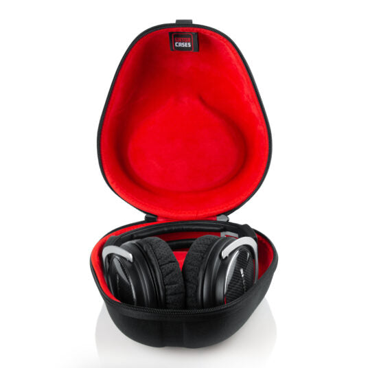 Gator G-HEADPHONE-CASE Molded Case For Folding & Non-Folding Headphones – Black Color