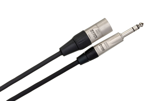 Hosa Pro Balanced Interconnect REAN 1/4 in TRS to XLR3M HSX-005