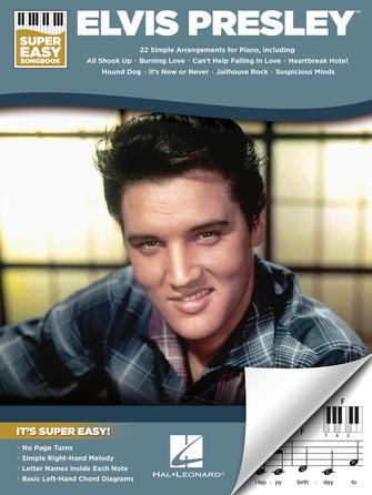 Hal Leonard ELVIS PRESLEY – SUPER EASY PIANO HL00370075